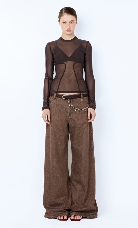 KINLEY JEAN - CHOCOLATE