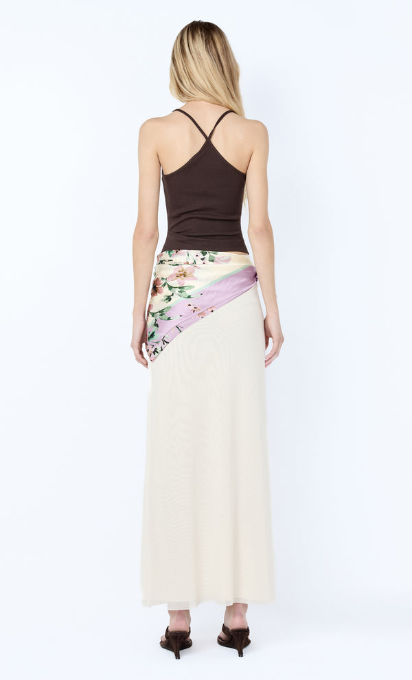 AYLA TANK - DARK CHOCOLATE