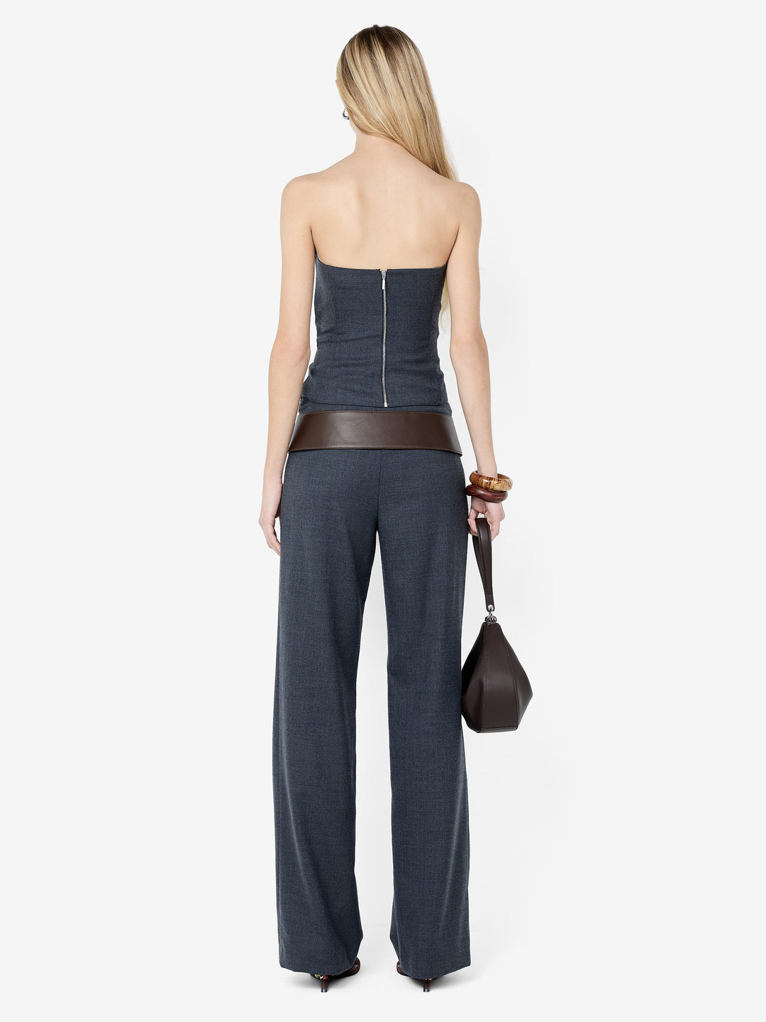 ELLIS STRAIGHT LEG PANT - CHARCOAL