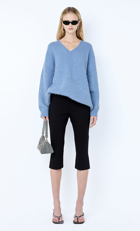 NOE OVERSIZED JUMPER - DENIM BLUE
