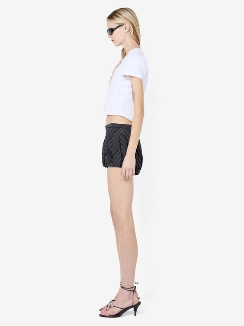 CLAUDETTE BABY TEE - WHITE