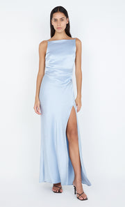 THE DREAMER MAXI DRESS - DUSTY BLUE
