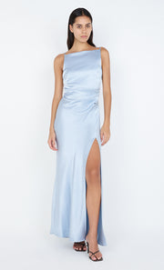 THE DREAMER MAXI DRESS - DUSTY BLUE