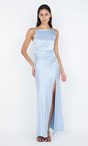 THE DREAMER MAXI DRESS - DUSTY BLUE