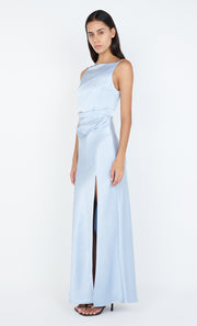 THE DREAMER MAXI DRESS - DUSTY BLUE
