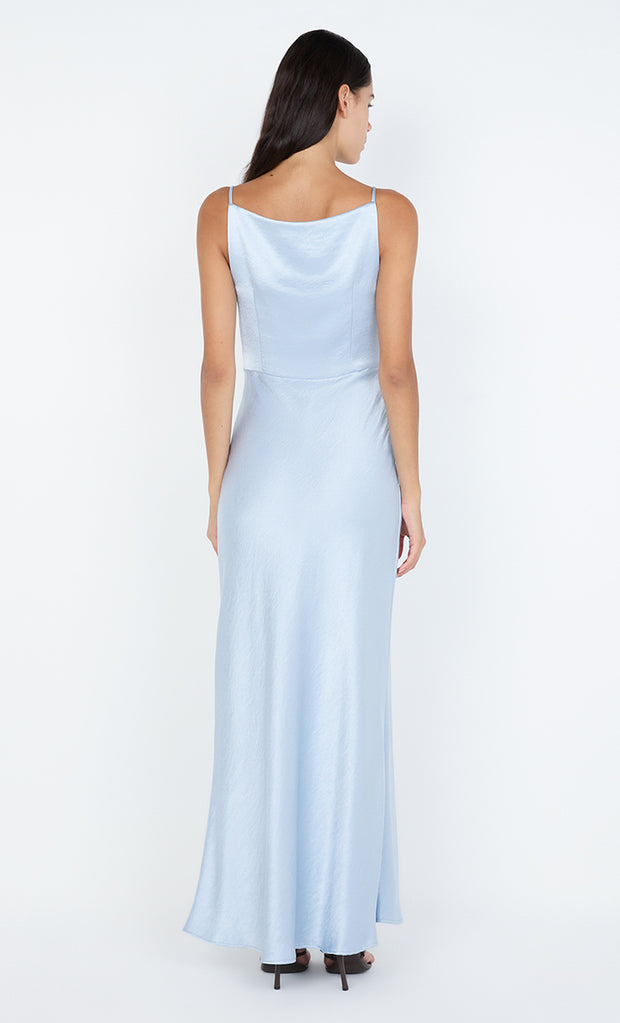 THE DREAMER MAXI DRESS - DUSTY BLUE