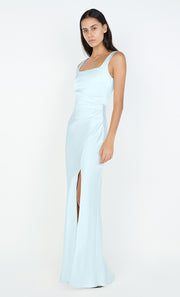 THE DREAMER SQUARE NECK DRESS - ARCTIC BLUE