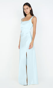 THE DREAMER SQUARE NECK DRESS - ARCTIC BLUE