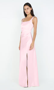THE DREAMER SQUARE NECK DRESS - POWDER PINK