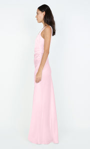 THE DREAMER SQUARE NECK DRESS - POWDER PINK