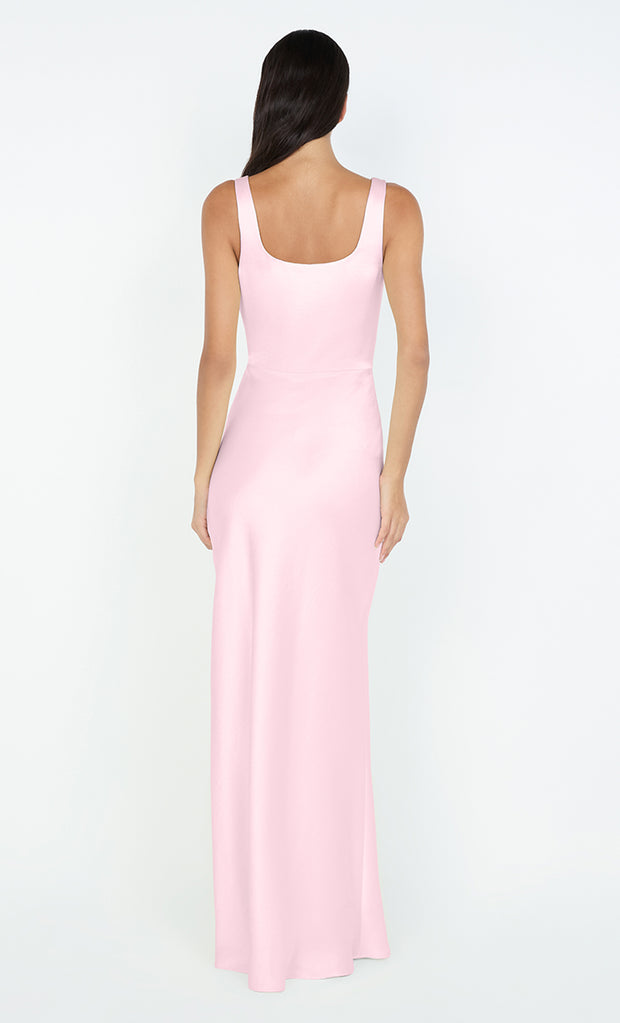 THE DREAMER SQUARE NECK DRESS - POWDER PINK