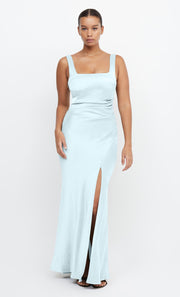 THE DREAMER SQUARE NECK DRESS - ARCTIC BLUE