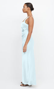 THE DREAMER SQUARE NECK DRESS - ARCTIC BLUE