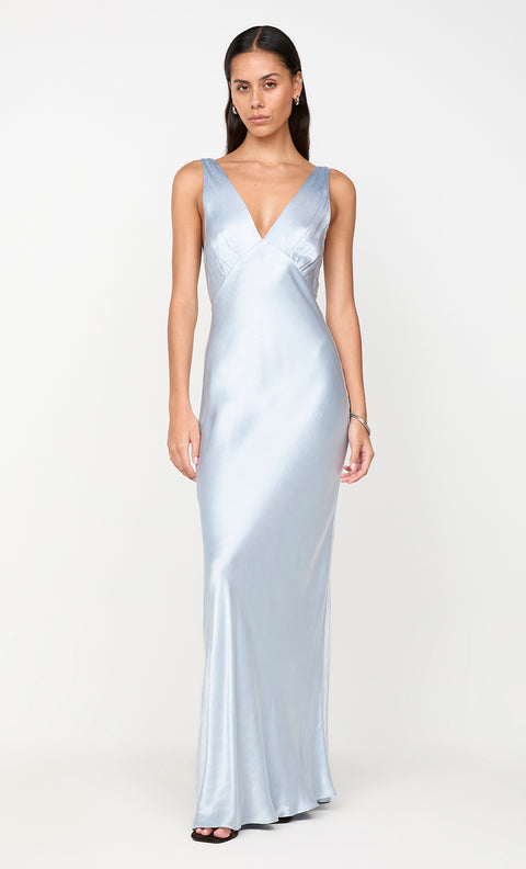 MOON DANCE VERONA DRESS - DUSTY BLUE