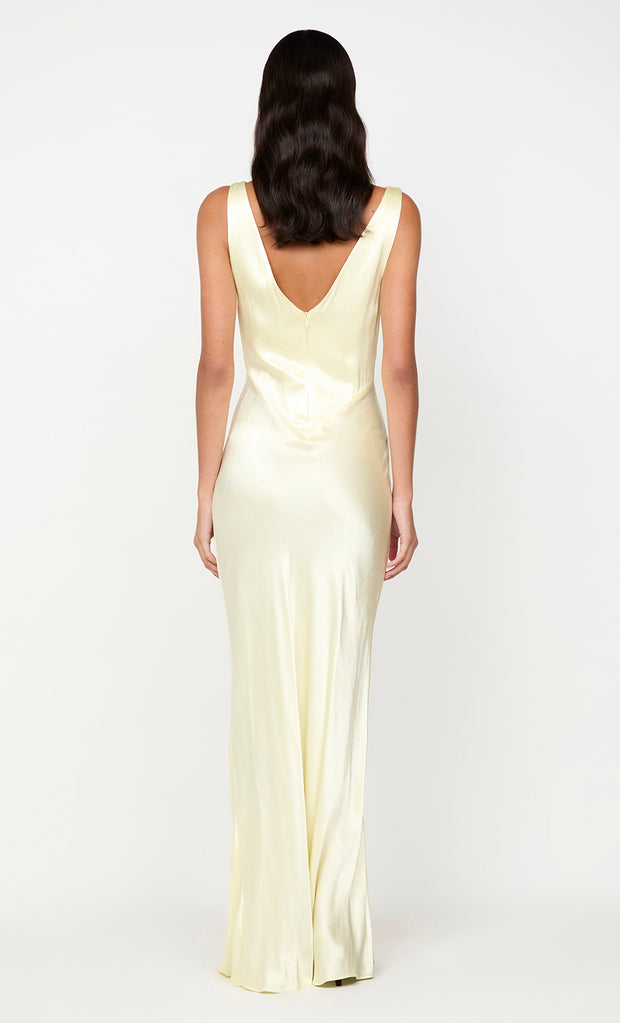 MOON DANCE VERONA DRESS - ICE YELLOW