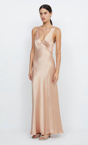 MOON DANCE VERONA DRESS - ROSE GOLD