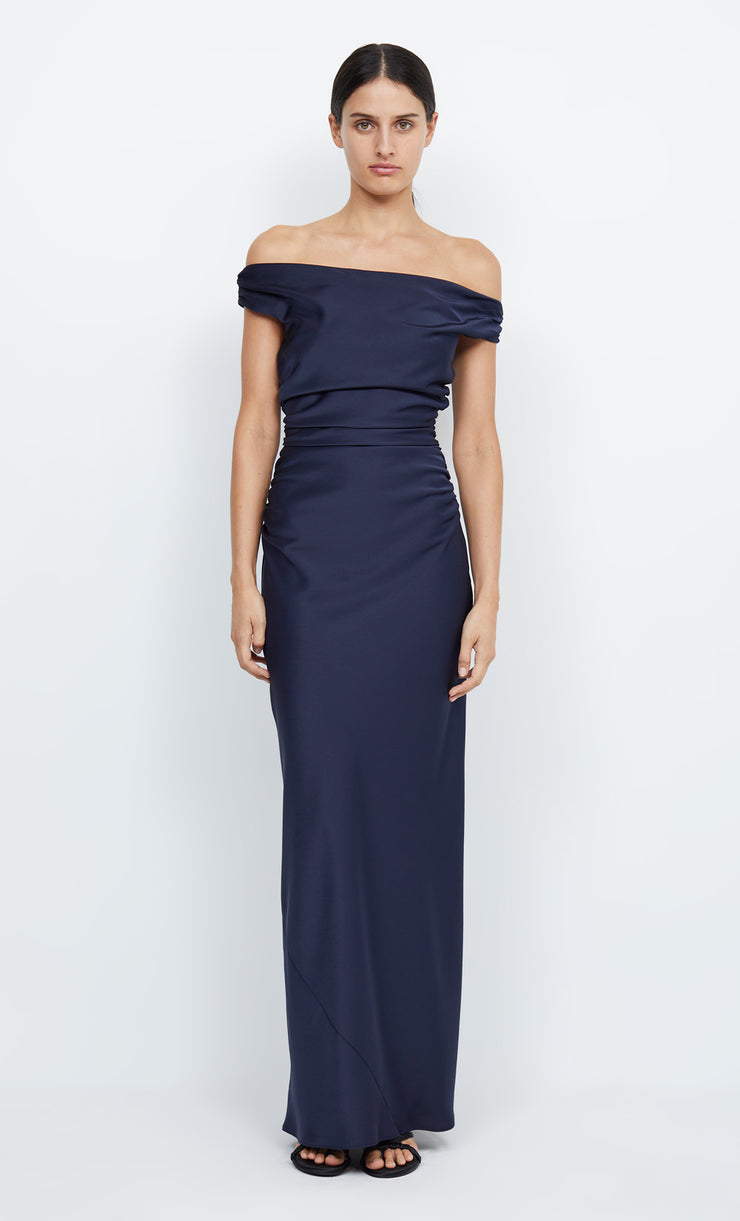 Maxi Ink ETERNITY OFF SHOULDER MAXI - INK – BEC + BRIDGE US