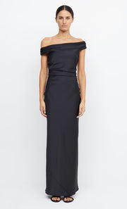 ETERNITY OFF SHOULDER MAXI - BLACK