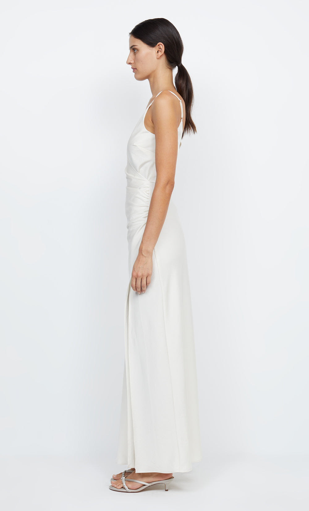Eternity V Maxi Dress in Cream - BEC + BRIDGE BEC + BRIDGE US Eternity V Maxi Dress in Cream - BEC + BRIDGE BEC + BRIDGE US