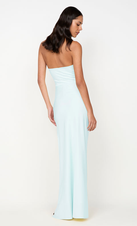 ETERNITY STRAPLESS MAXI DRESS - ARCTIC BLUE