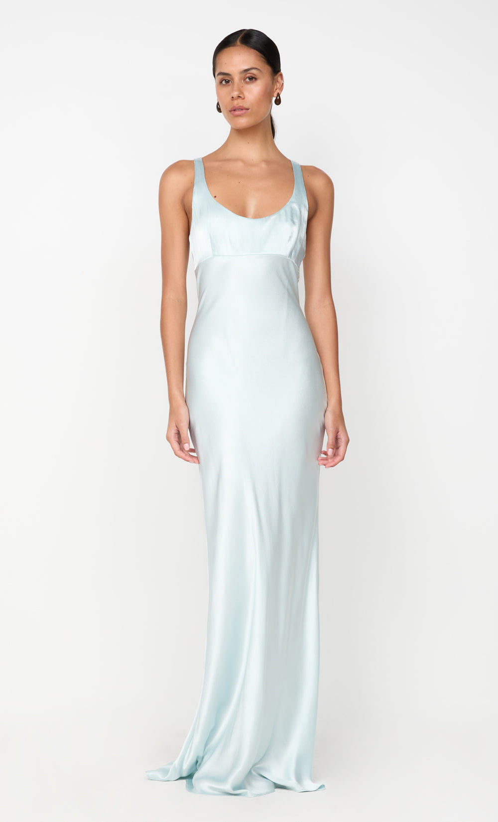 MAXINA CROSSOVER DRESS - ARCTIC BLUE