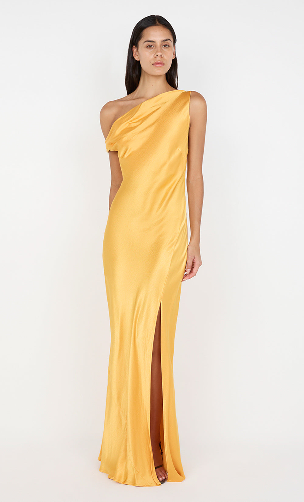 Sol Asym Dress in Mango - BEC + BRIDGE 0 Sol Asym Dress in Mango - BEC + BRIDGE 0