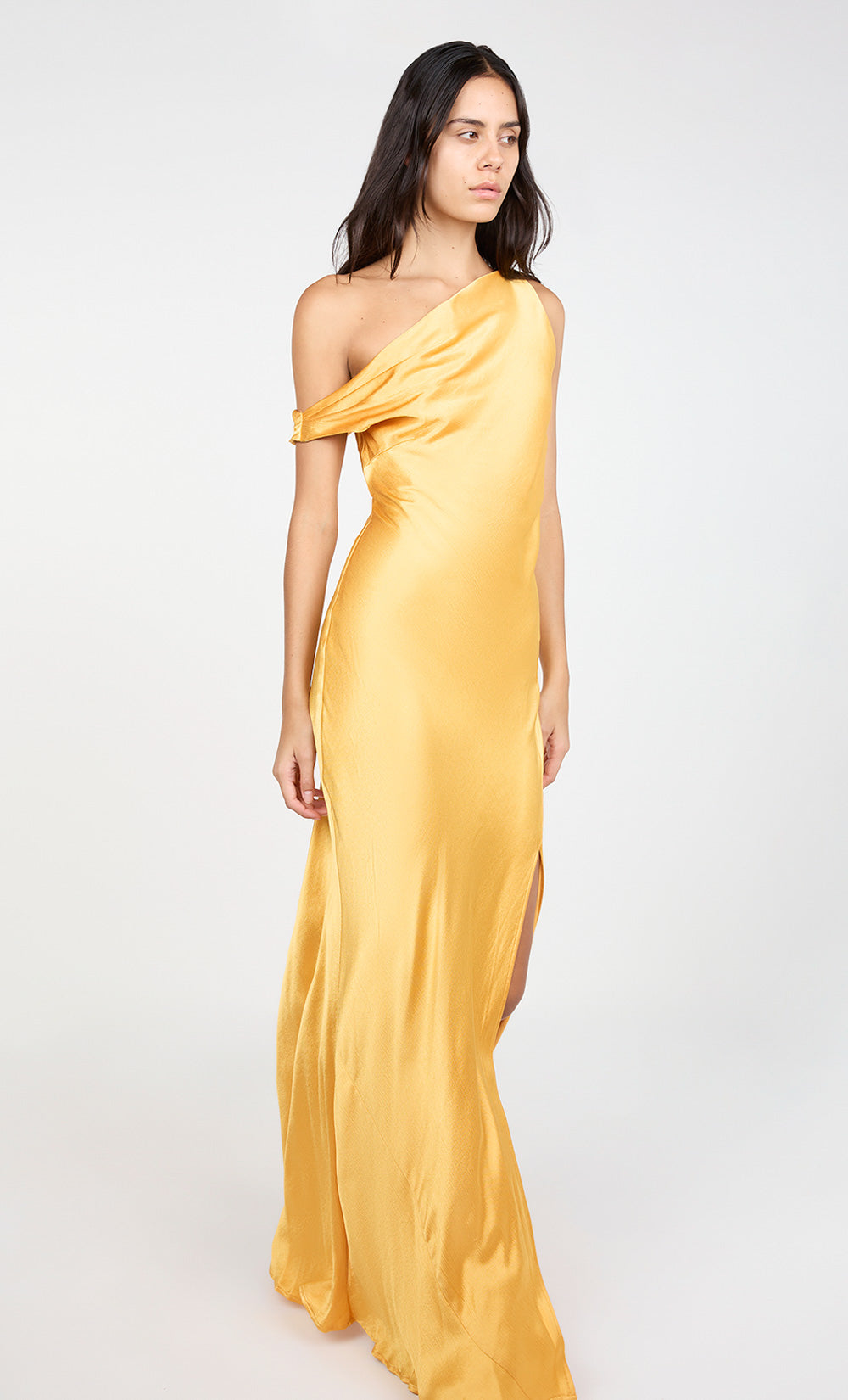 Sol Asym Dress in Mango - BEC + BRIDGE 0 Sol Asym Dress in Mango - BEC + BRIDGE 0
