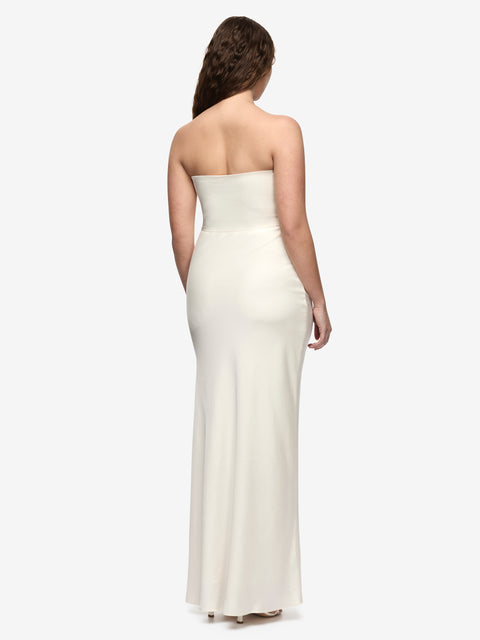 ETERNITY STRAPLESS MAXI DRESS - CREAM