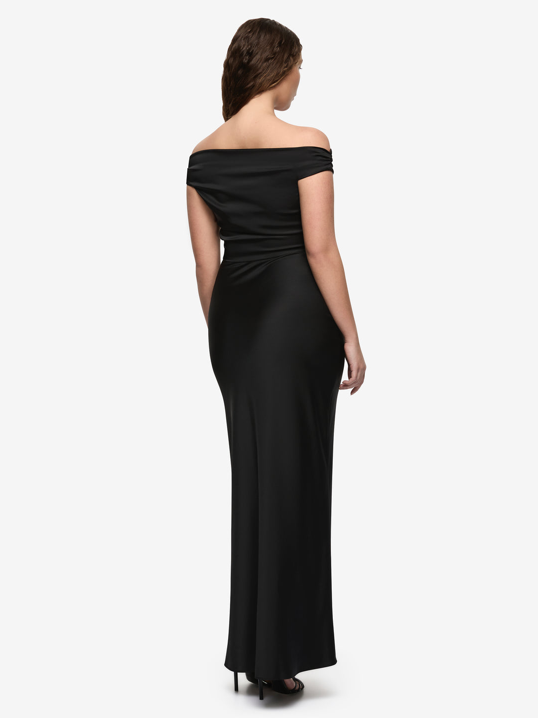 ETERNITY OFF SHOULDER MAXI - BLACK