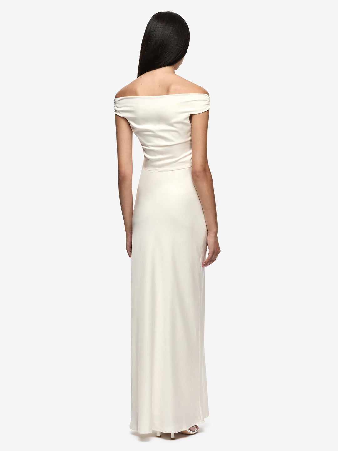 Eternity Off Shoulder Maxi in Cream