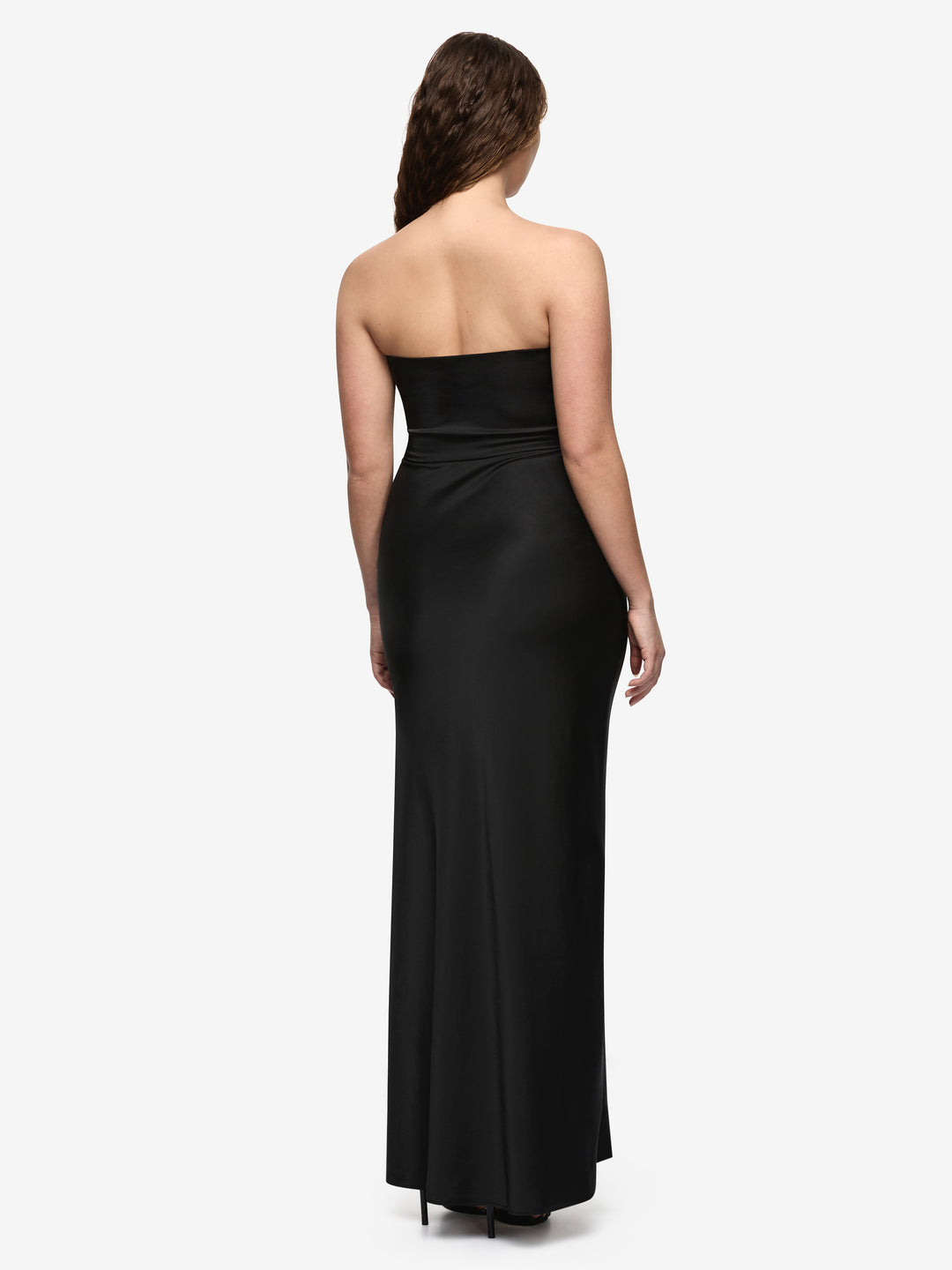 ETERNITY STRAPLESS MAXI DRESS - BLACK