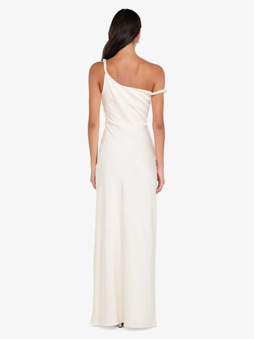 LUNETTA TWIST STRAP DRESS - CREAM