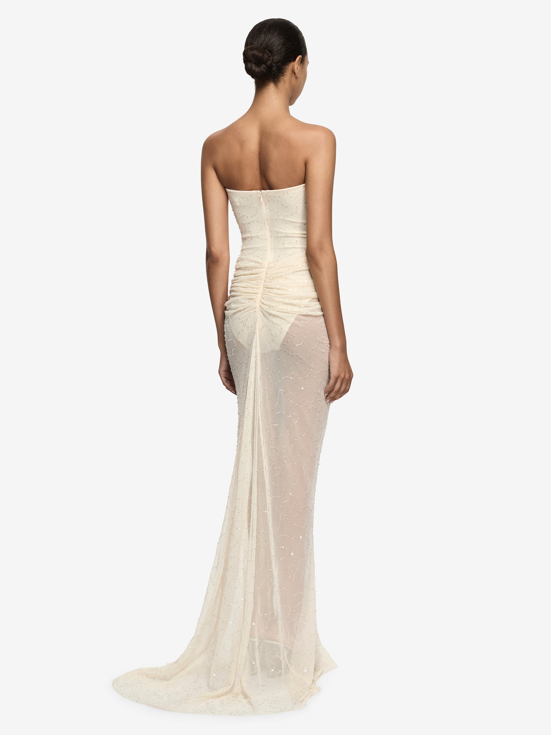VITTORIA STRAPLESS GOWN - SHELL