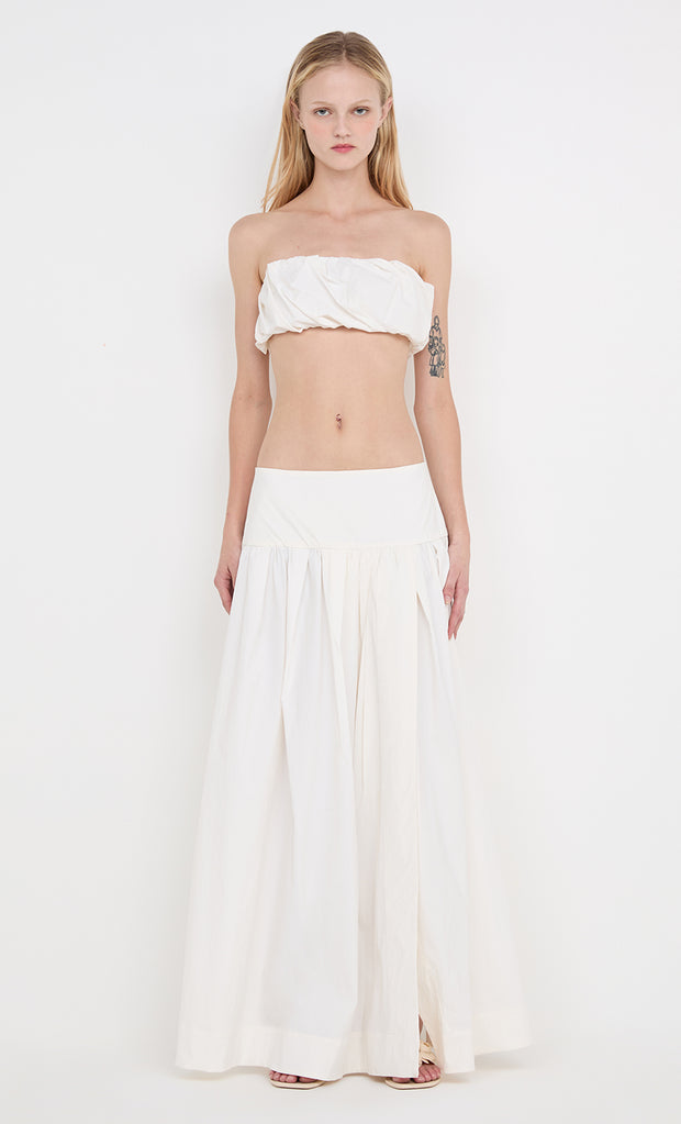 DANTE MAXI SKIRT - IVORY