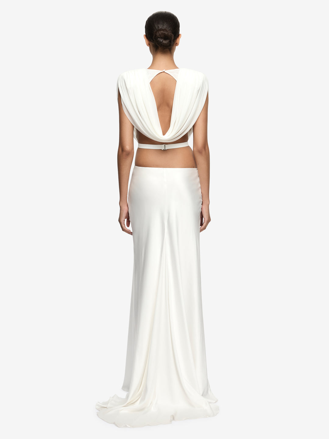 ARIANNA COWL TOP - IVORY