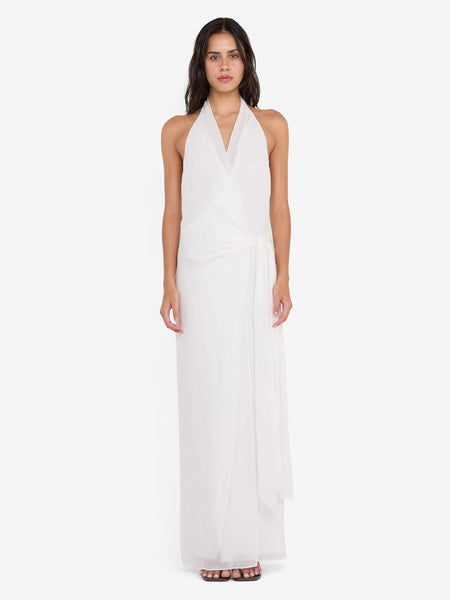 bec and bridge white halter dress BEC + BRIDGE