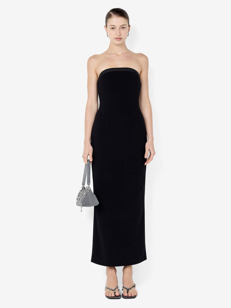 ROMEE STRAPLESS MIDI DRESS