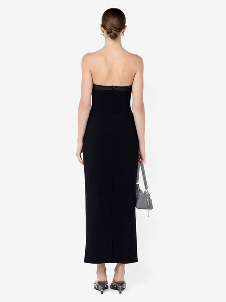 bec and bridge black strapless dress ROMEE MIDI Color:Oceanus