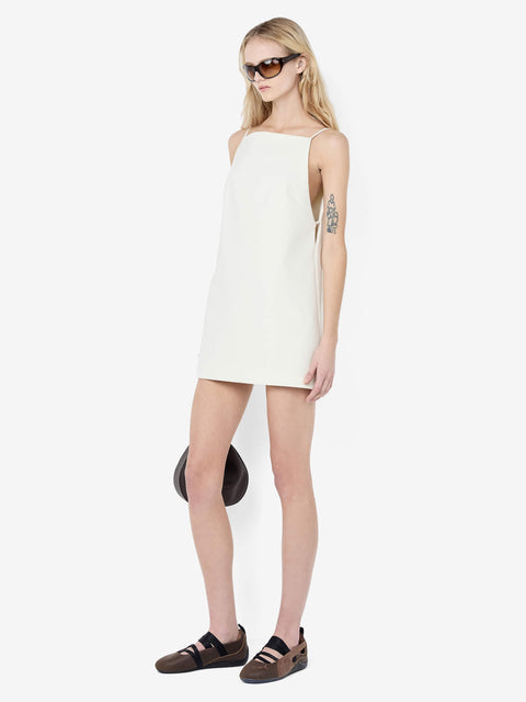 DEVYN MINI DRESS - CREAM
