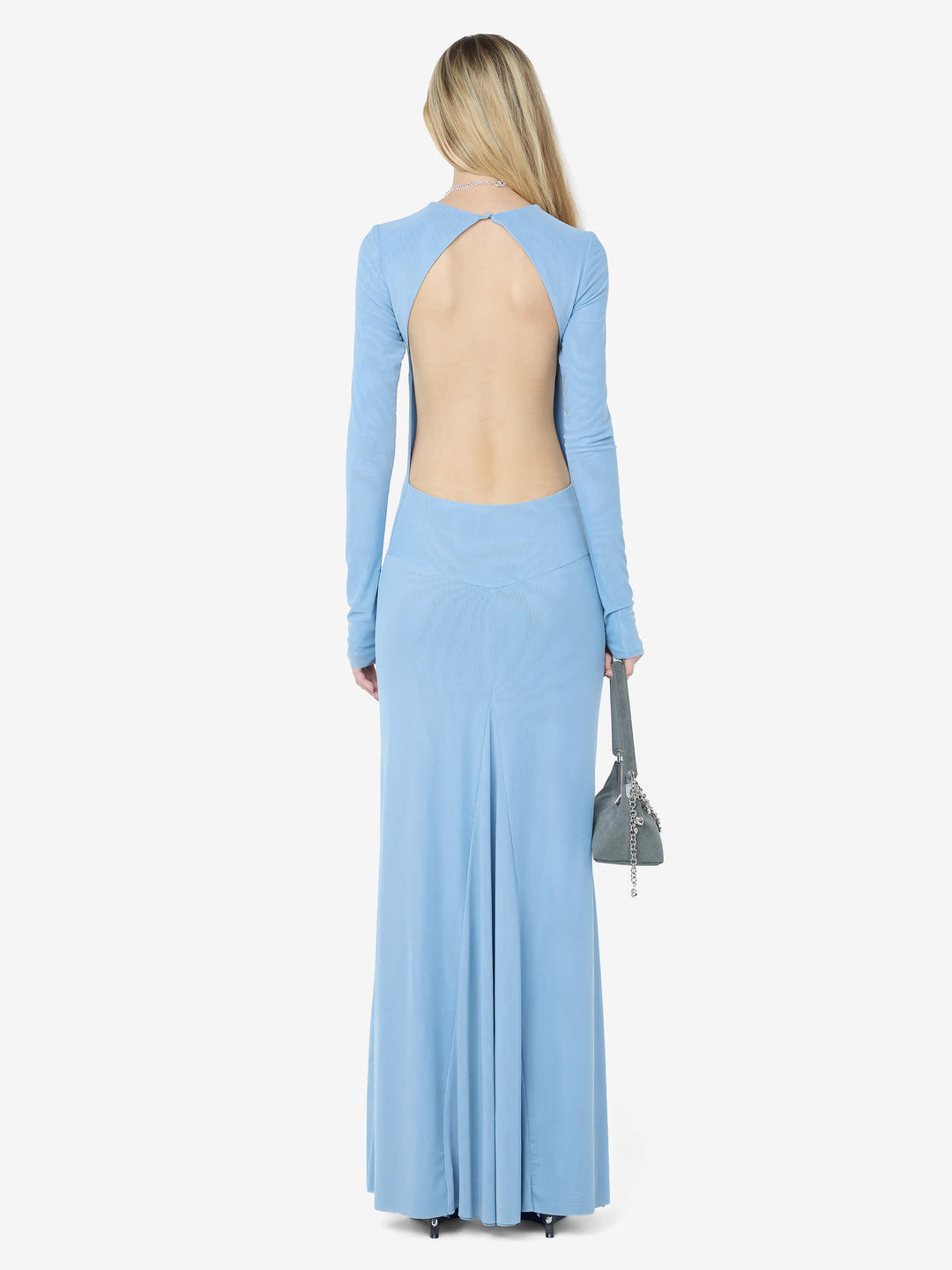 JUNIPER LONG SLEEVE MAXI DRESS - DENIM BLUE 8 JUNIPER LONG SLEEVE MAXI DRESS - DENIM BLUE 8