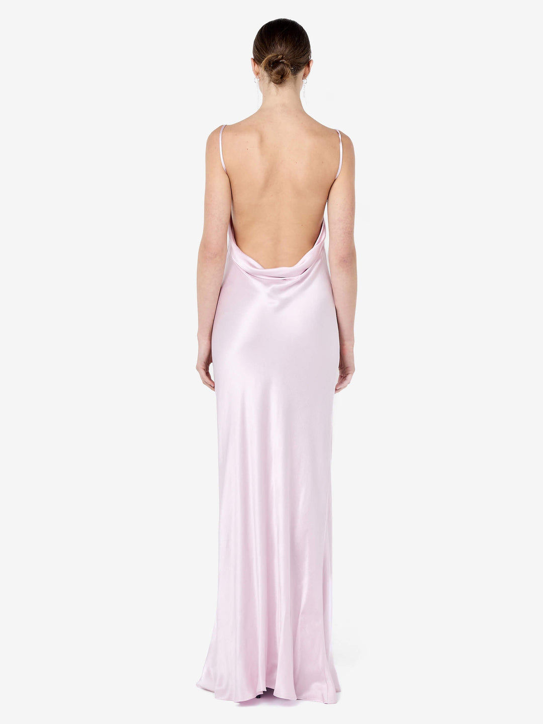 MARCY COWL NECK MAXI DRESS - BALLET