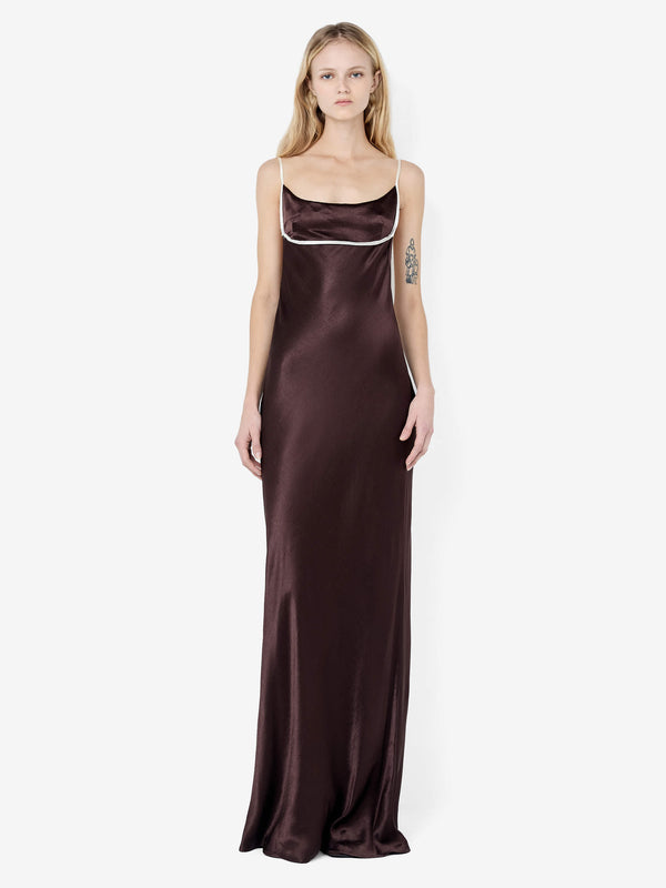 brown and white gingham maxi dress Women's Sands Of Life Dress, Brown main image 0