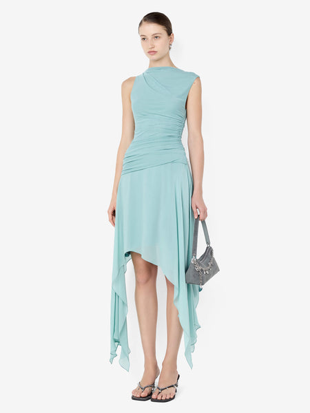 knee length dresses for ladies NICO ASYM MIDI DRESS