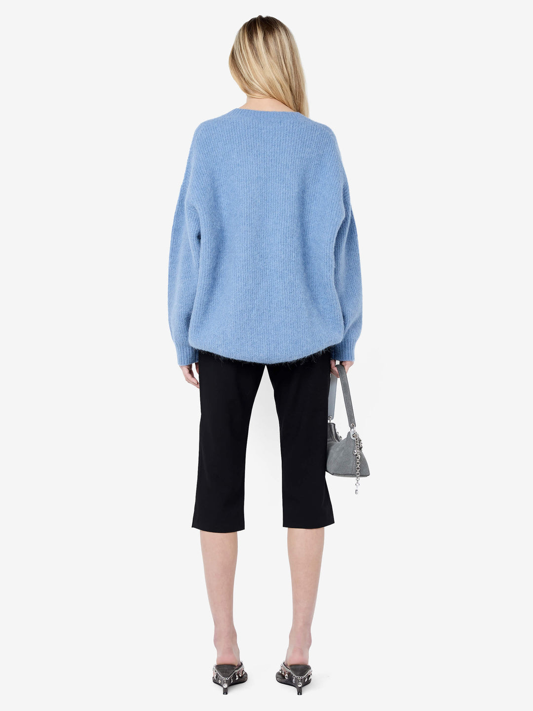 NOE OVERSIZED JUMPER - DENIM BLUE