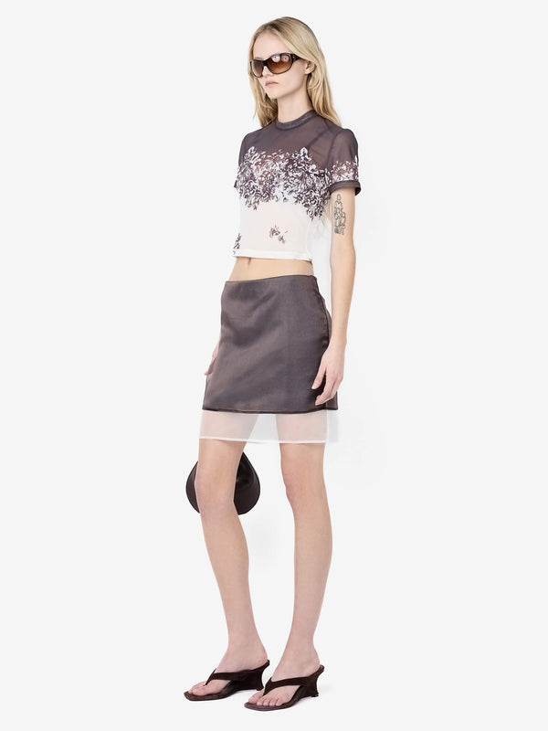 VIOLETTE BABY TEE - CARNATION FLORAL