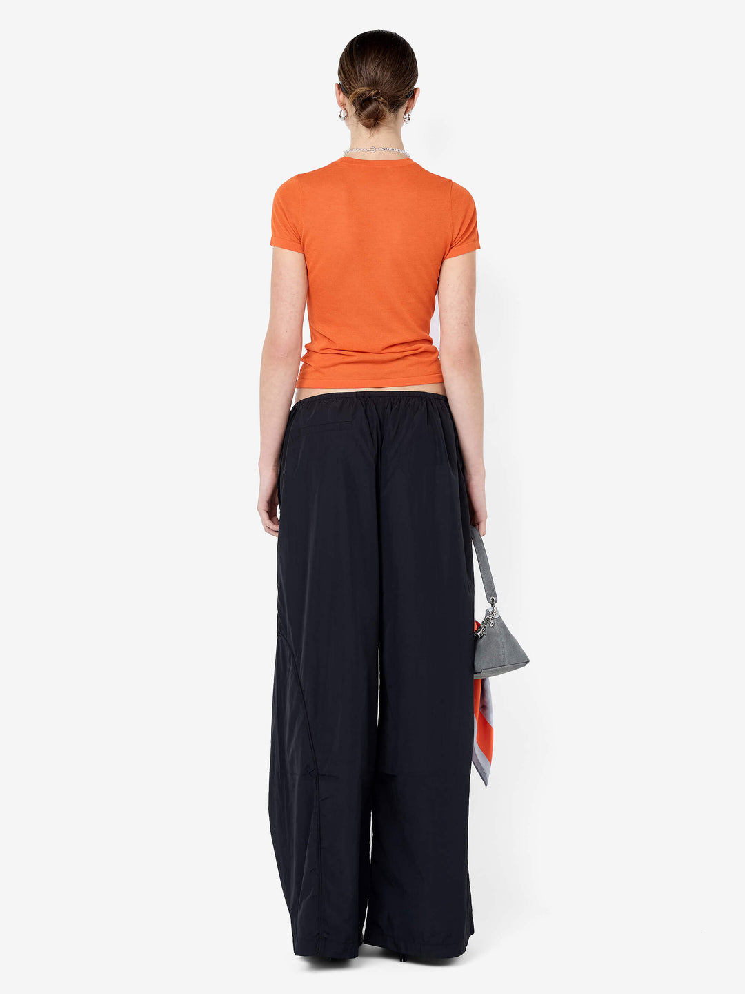 MELROSE BABY TEE - PERSIMMON