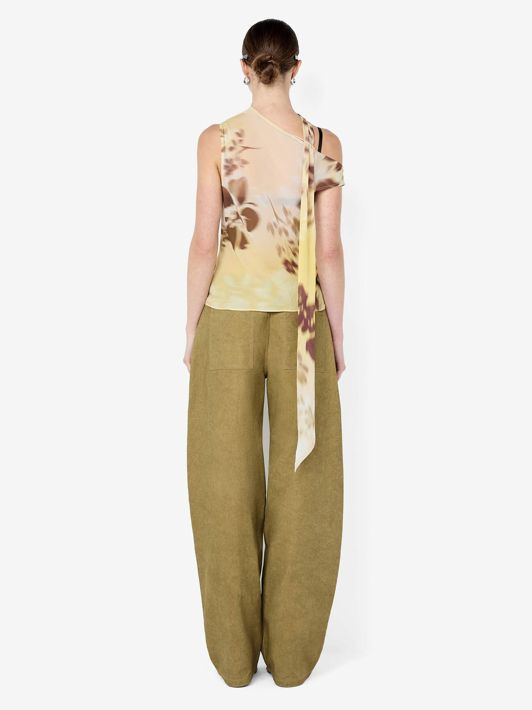 BLAISE SCARF TOP - PALMERA FLORAL