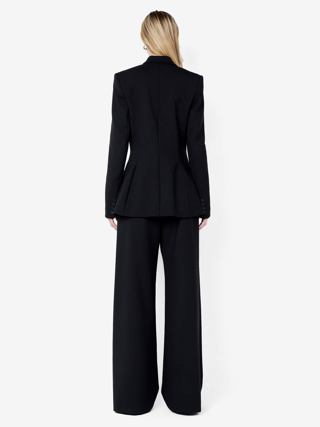 MIRREN LONGLINE BLAZER - BLACK