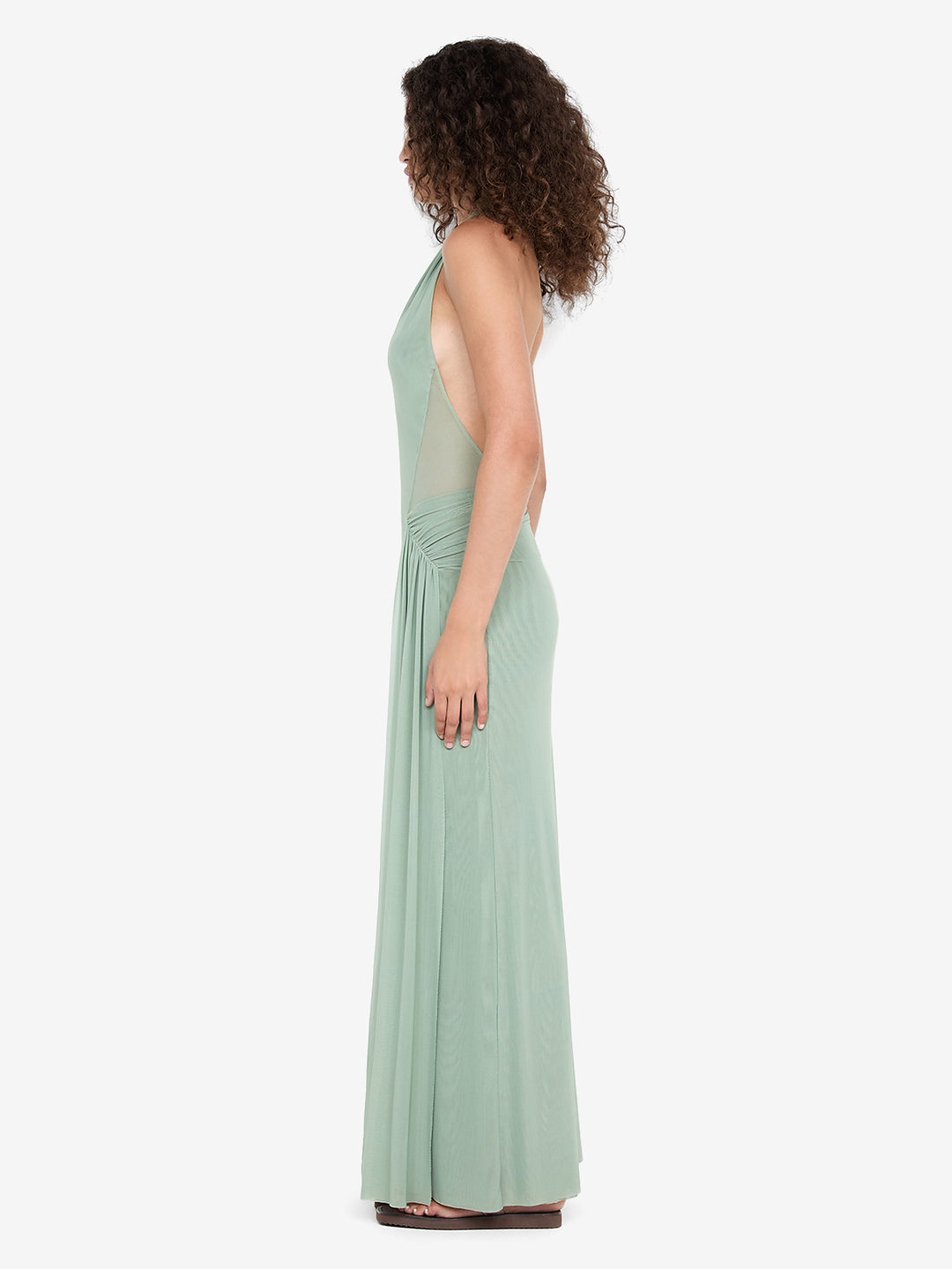 JUNIPER HALTER MAXI DRESS - PISTACHIO 10 JUNIPER HALTER MAXI DRESS - PISTACHIO 10