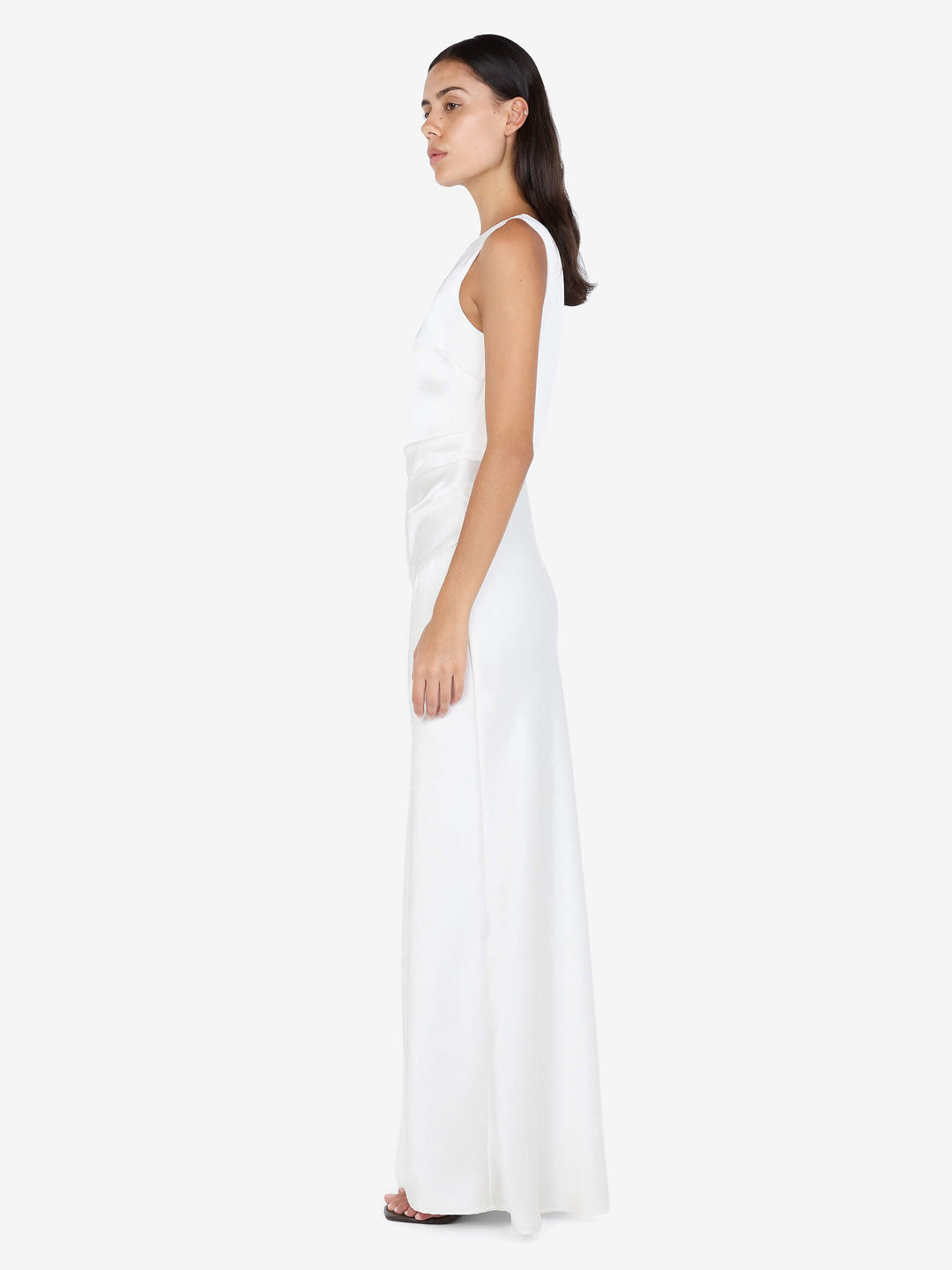 THE DREAMER ASYM DRESS - IVORY